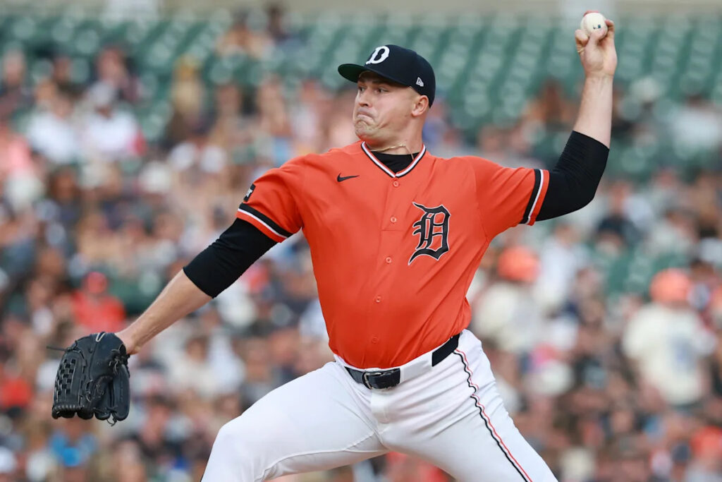 Tigers ace Tarik Skubal strikes out season-high 12, gets standing ovation with MLB trade deadline looming