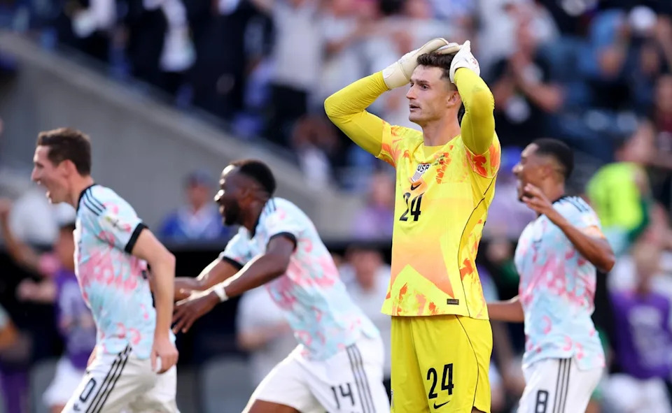 Matt Fresse’s mistake gifted Belgium a third goal (Getty)