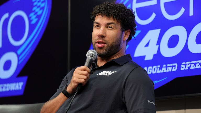 Bubba Wallace Breaks Silence After Controversial NASCAR Penalty at Atlanta Bubba Wallace Breaks Silence After Controversial NASCAR Penalty at Atlanta