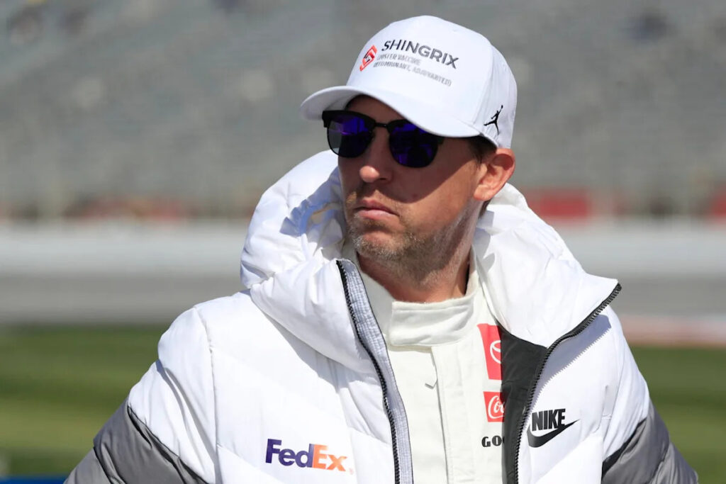 Denny Hamlin Finally Buries Years Of Short Track Bad Blood With Class Act At North Wilkesboro Denny Hamlin Finally Buries Years Of Short Track Bad Blood With Class Act At North Wilkesboro