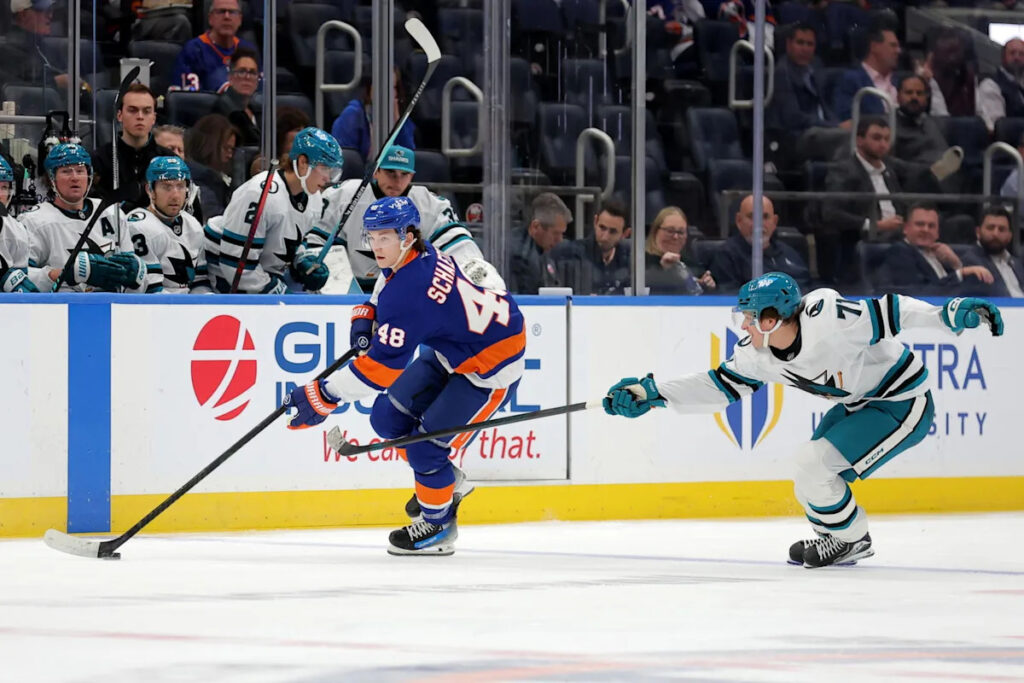 San Jose Sharks’ Mackin Celebrini To Be On Cover Of NHL 27; Could Islanders’ Matthew Schaefer Be On The Cover In Near Future?