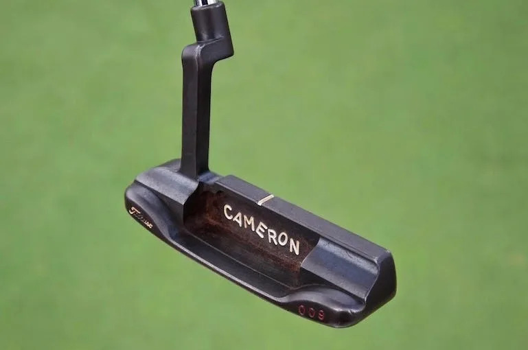 Jordan Spieth used this Scotty Cameron 009 putter in college and throughout much of his professional career until early 2025.