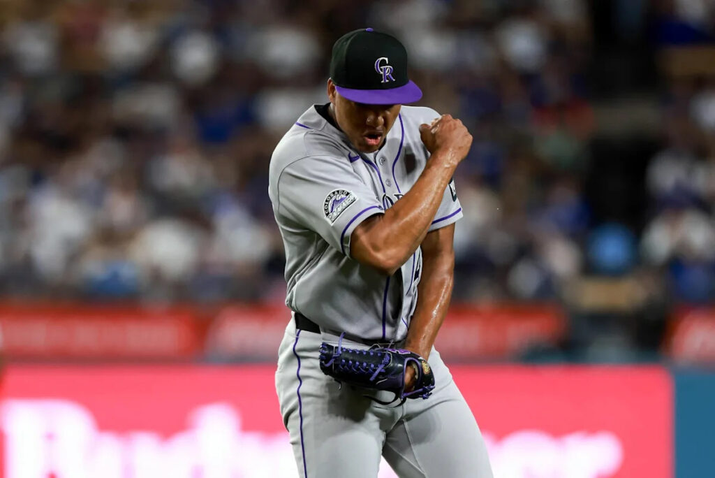 The Rockies have a signature eighth inning and stun the Dodgers 4-3 The Rockies have a signature eighth inning and stun the Dodgers 4-3