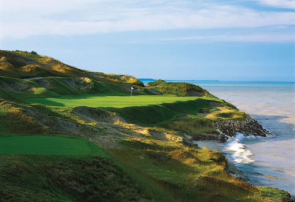 The Straits Course at Kohler's Whistling Straits in Wisconsin