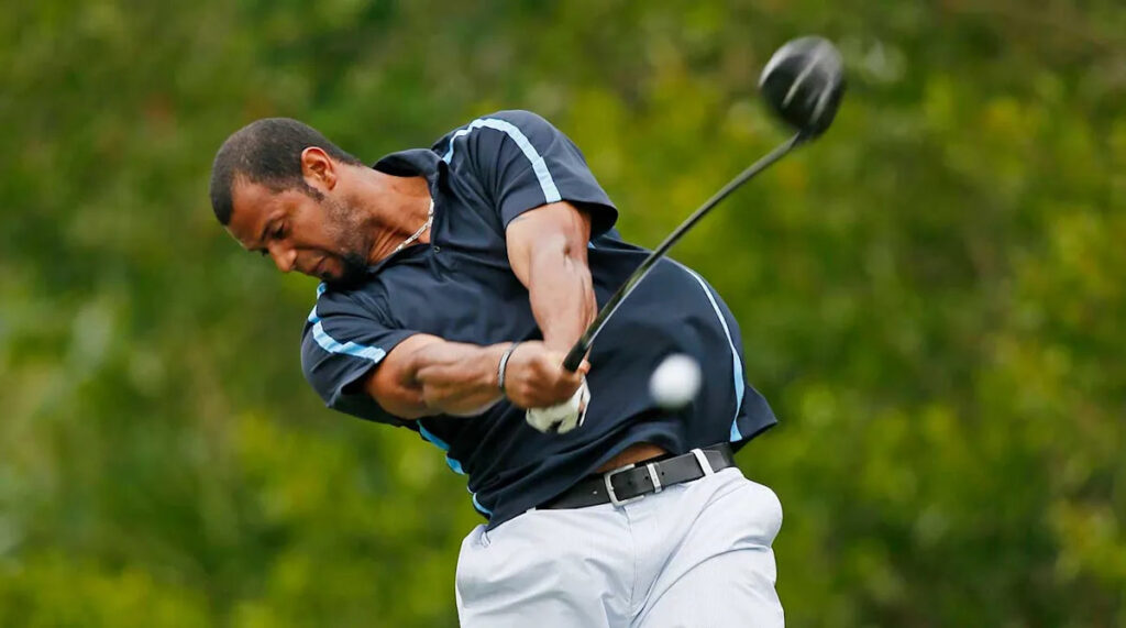 Former MLB player talks switch to pro golf – and crazy power he produces