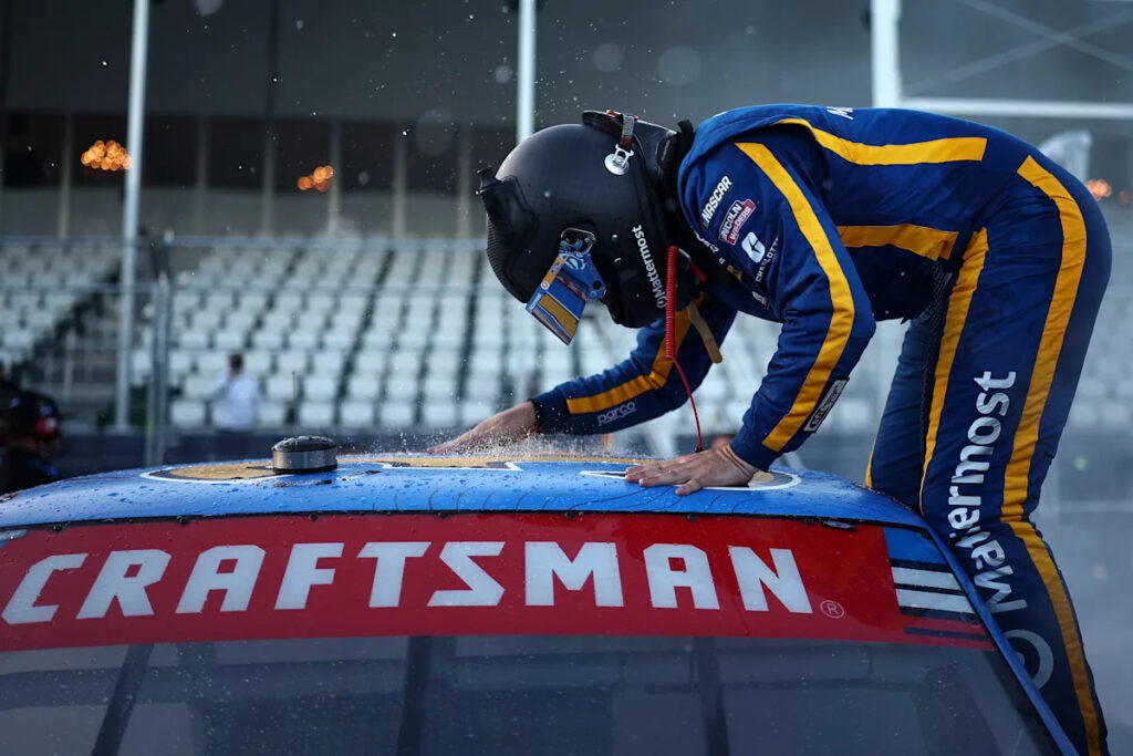 Layne Riggs balances NASCAR Cup aspirations, while chasing Truck Series title Layne Riggs balances NASCAR Cup aspirations, while chasing Truck Series title