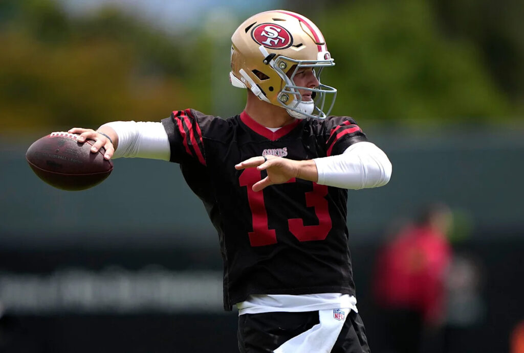NFL writer makes a bold claim about the future for the 49ers at quarterback NFL writer makes a bold claim about the future for the 49ers at quarterback