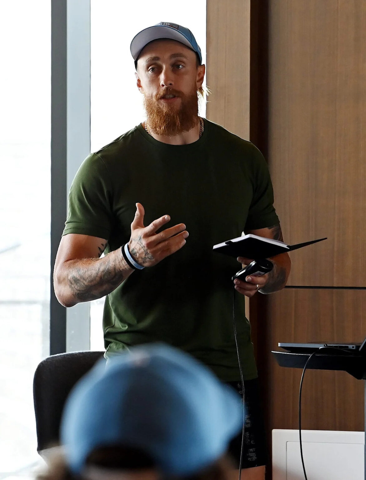 George Kittle eases injury concerns by deadlifting a jaw-dropping 665 pounds George Kittle eases injury concerns by deadlifting a jaw-dropping 665 pounds
