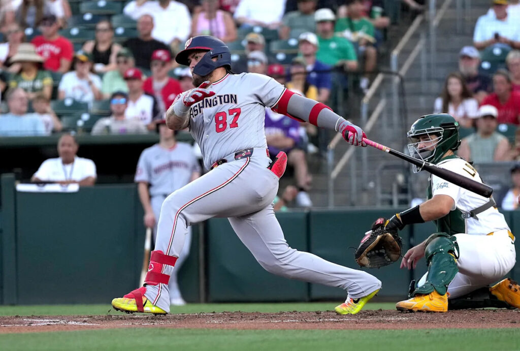 The Washington Nationals put an historic beatdown on the A’s last night The Washington Nationals put an historic beatdown on the A’s last night
