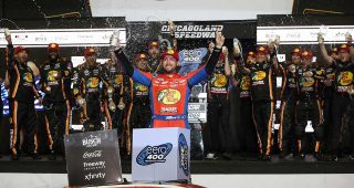 Reeled back in: Briscoe gets redemption with long-awaited Chicagoland victory Reeled back in: Briscoe gets redemption with long-awaited Chicagoland victory