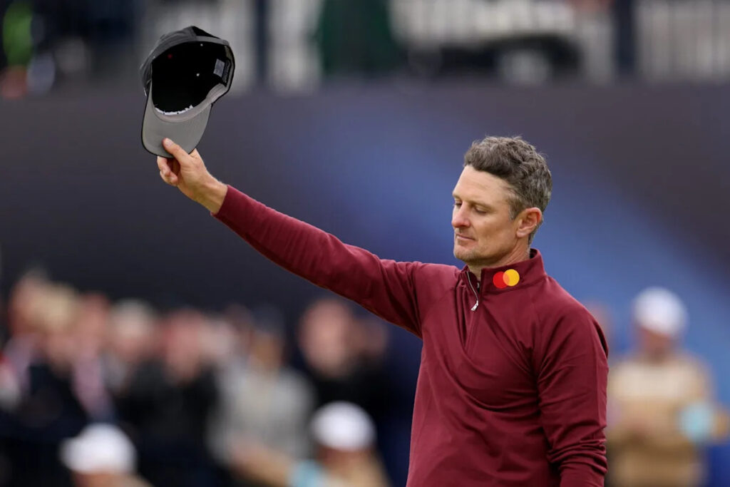 Niall Horan reveals what ‘broken’ Justin Rose did after failing to win The Open in 2024