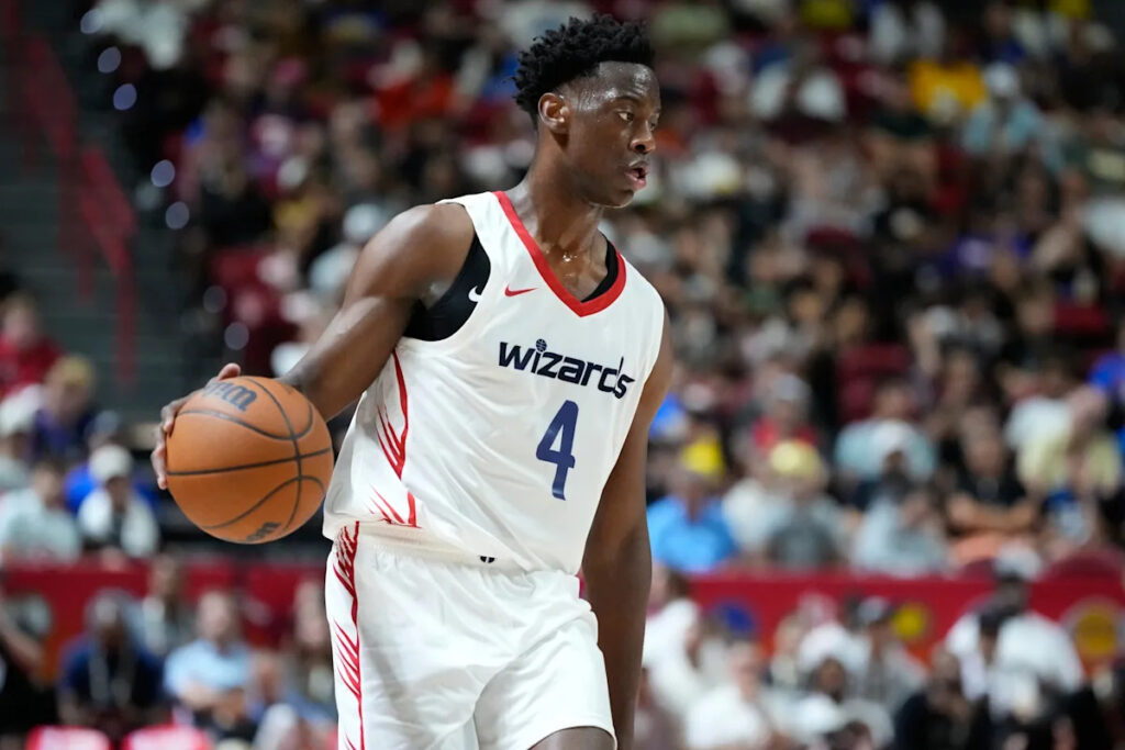 AJ Dybantsa scores 23 in second NBA Summer League game for Wizards
