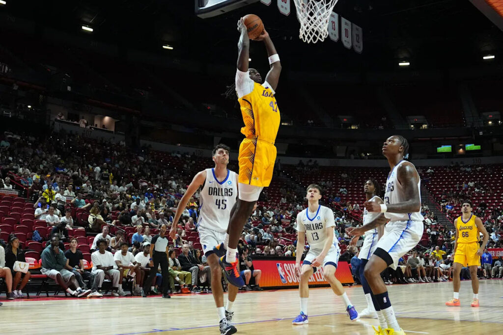 Arthur Kaluma dominates in Lakers win over Mavericks