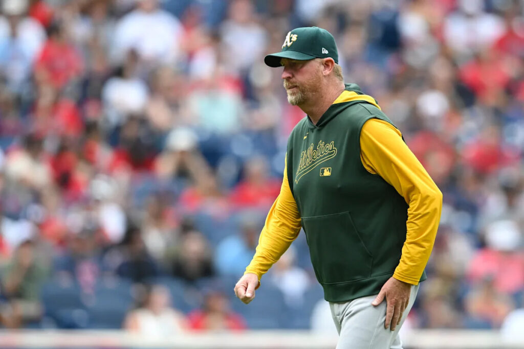Athletics fire pitching coach Scott Emerson after entering All-Star break with 3-17 record in past 20 games