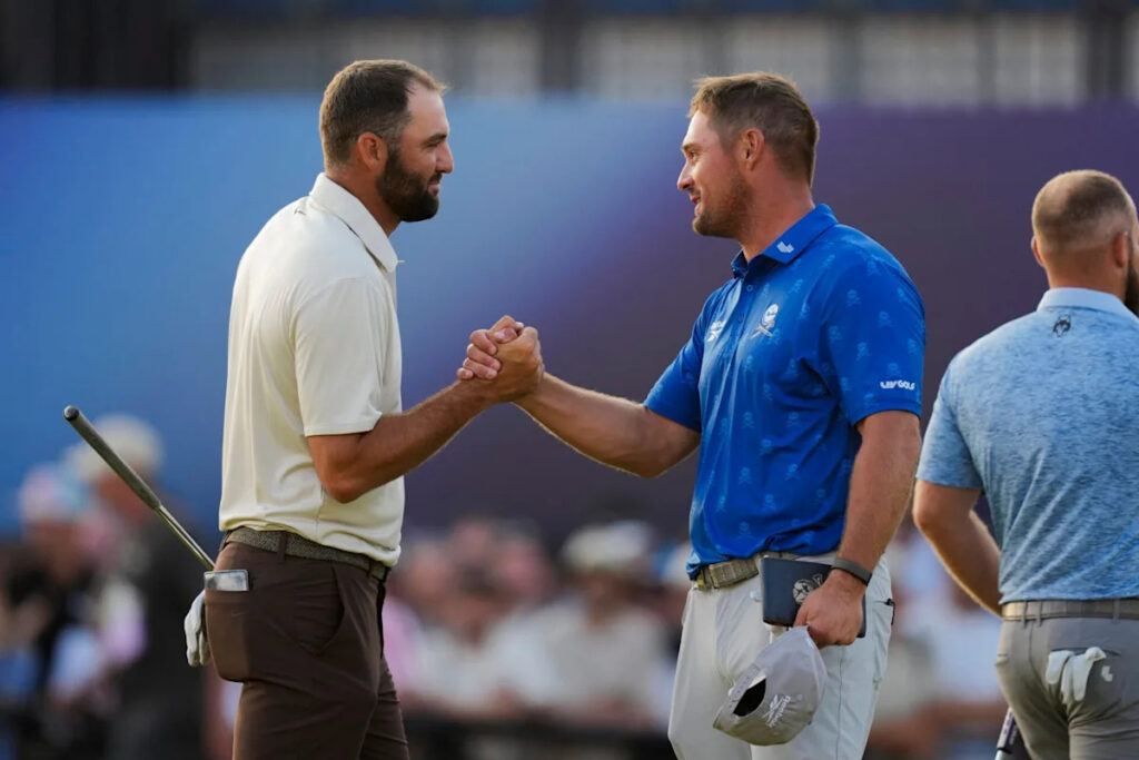 Scottie Scheffler breaks silence on Bryson DeChambeau rules violation at The Open Scottie Scheffler breaks silence on Bryson DeChambeau rules violation at The Open