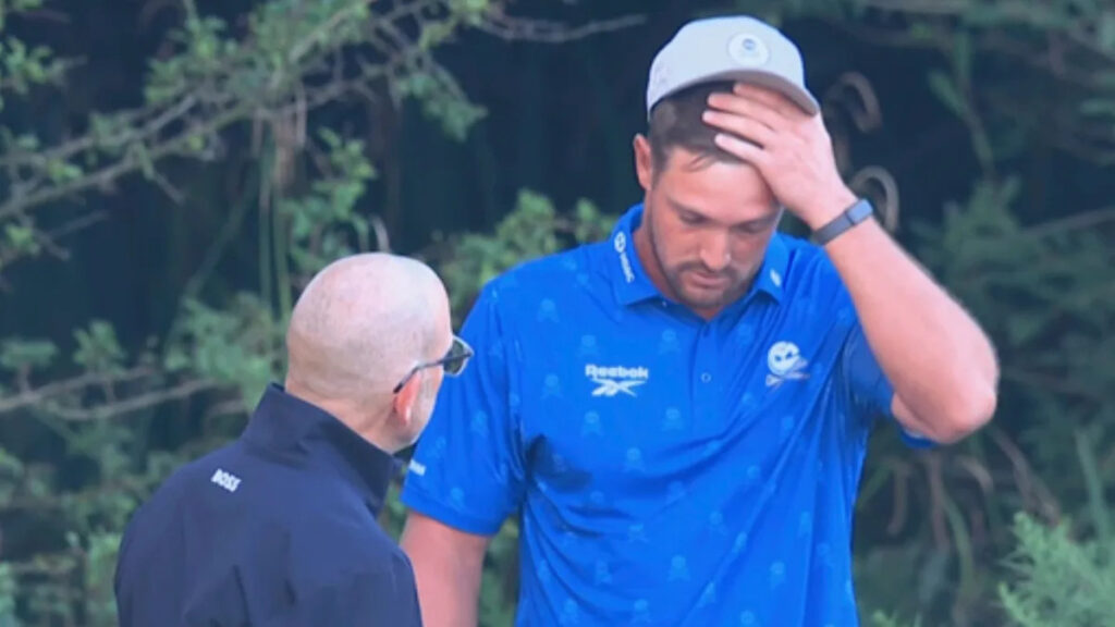 Bryson DeChambeau threatens WD after controversial, chaotic Open penalty Bryson DeChambeau threatens WD after controversial, chaotic Open penalty