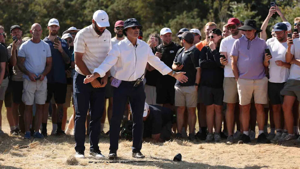 ‘Don’t look for the ball’: How Scottie Scheffler found WILD Open rules break ‘Don’t look for the ball’: How Scottie Scheffler found WILD Open rules break