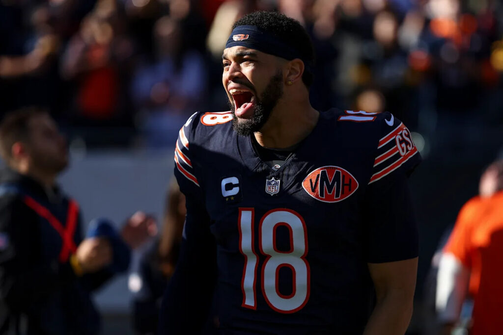 Caleb Williams, other NFL players pining for grass surfaces that are being uprooted following World Cup matches