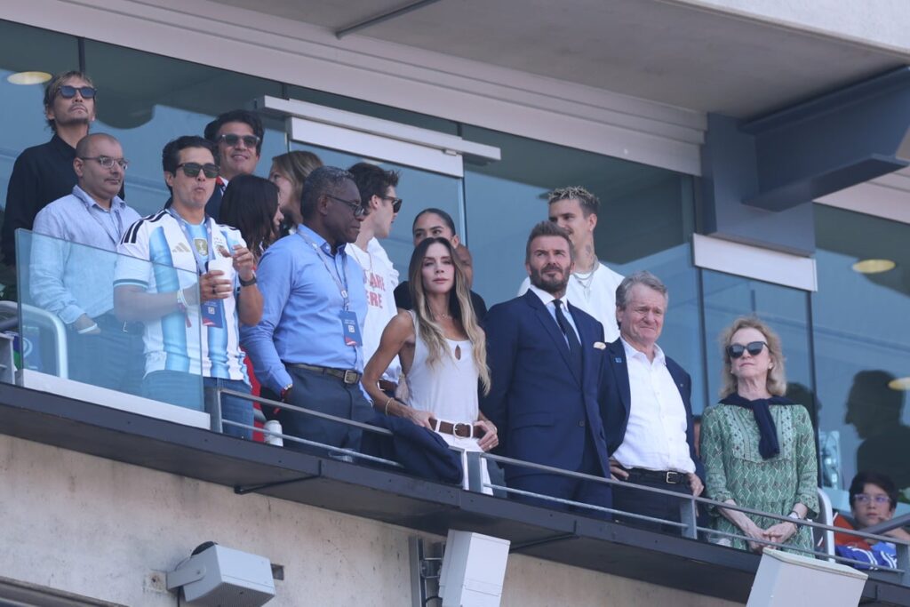 All the celebrities spotted at World Cup final as Spain and Argentina face off All the celebrities spotted at World Cup final as Spain and Argentina face off