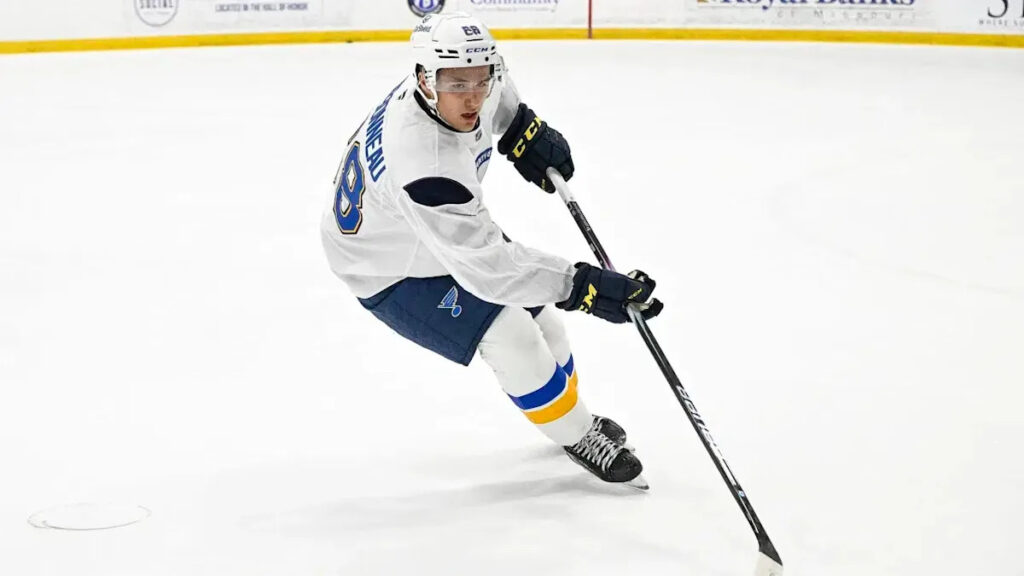 St. Louis Blues 2025 First-Round Pick Justin Carbonneau Wants To Crash The NHL Party; Can He? St. Louis Blues 2025 First-Round Pick Justin Carbonneau Wants To Crash The NHL Party; Can He?