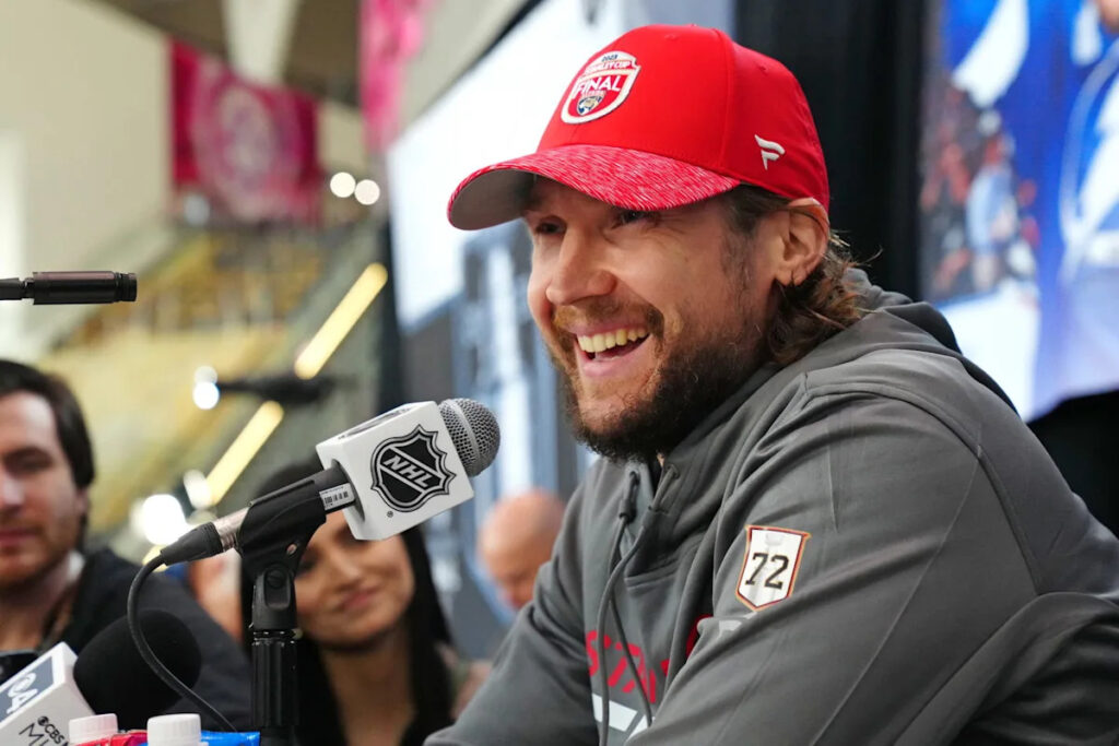 ‘I Can’t Thank Them Enough,’ Sergei Bobrovsky Speaks To The Media For The First Time Since Leaving The Panthers ‘I Can’t Thank Them Enough,’ Sergei Bobrovsky Speaks To The Media For The First Time Since Leaving The Panthers