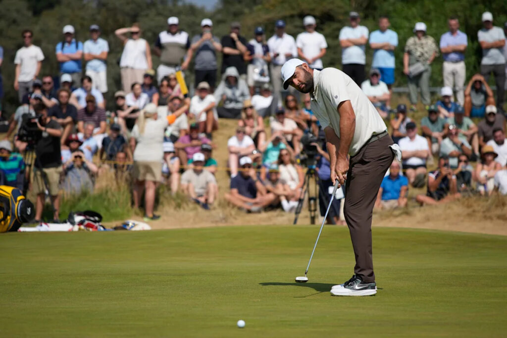 Scheffler rues missed putts but happy with his game after tee-to-green clinic at the British Open Scheffler rues missed putts but happy with his game after tee-to-green clinic at the British Open