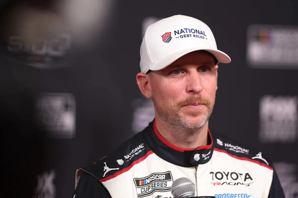 “It’s Our Satellite Team”- Denny Hamlin Unleashes Sarcastic Dig at Spire Motorsports Amidst HMS’ Embarrassing Slump