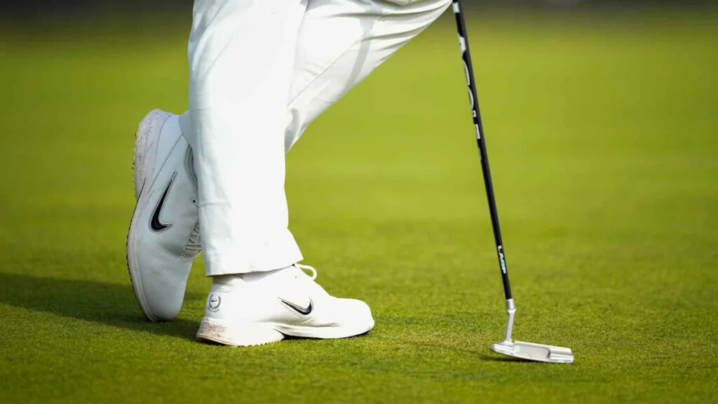 Tom Kim’s sleek and stylish Nike golf shoes belong in every golfer’s wardrobe