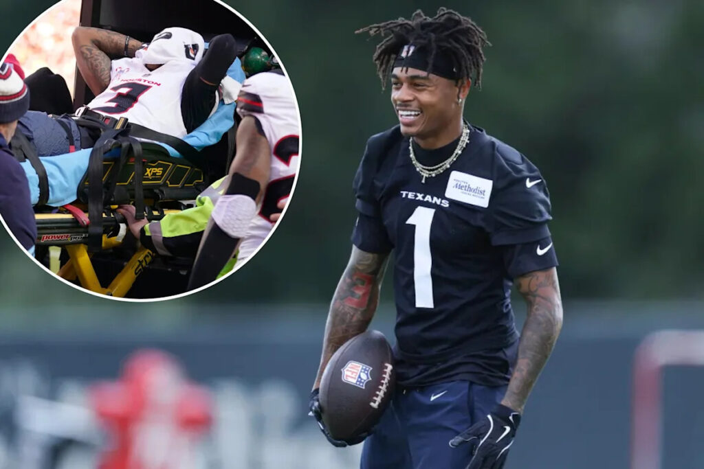 Tank Dell cleared for Texans return after losing 2025 season to knee injury horror