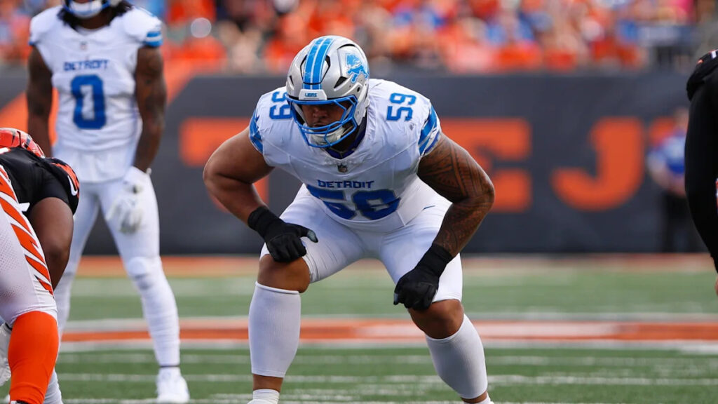 Lions place OL Giovanni Manu on active/NFI Lions place OL Giovanni Manu on active/NFI
