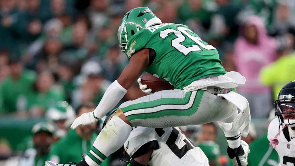 Saquon Barkley wants to be remembered for more than backward hurdle