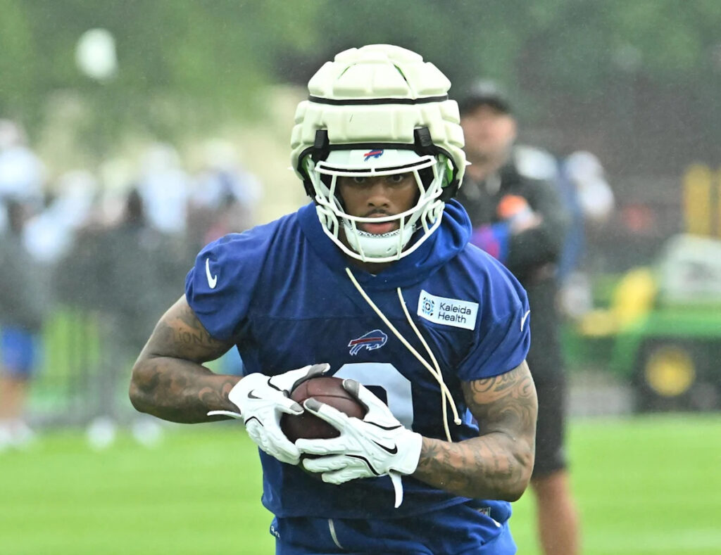 Buffalo Bills WR Keon Coleman dominates headlines on day 1 of training camp