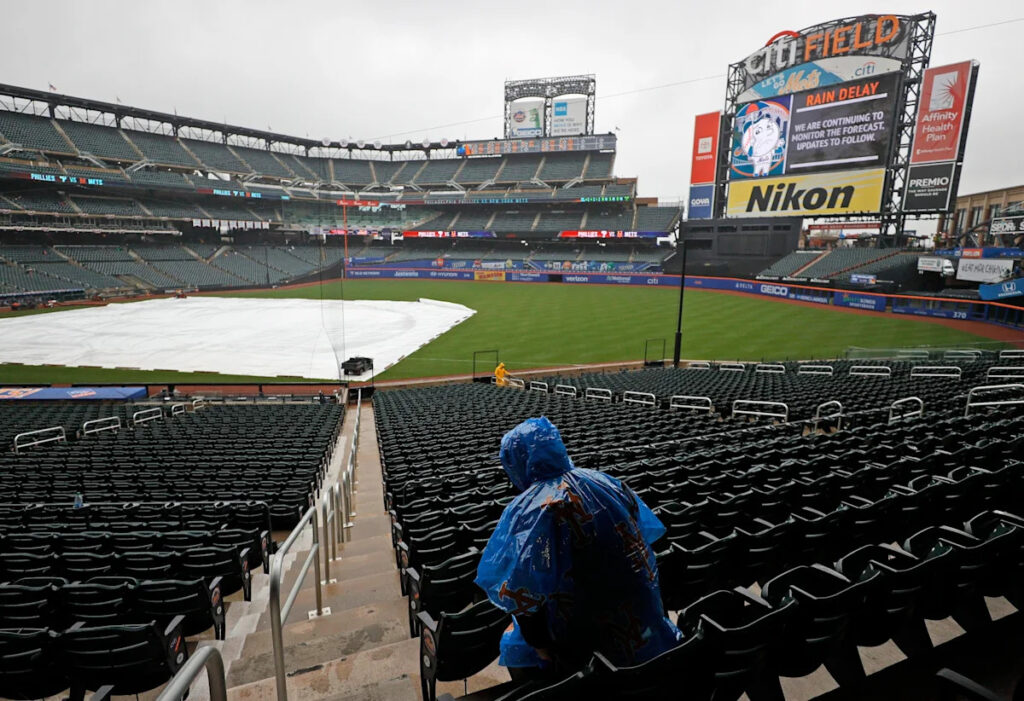Tonight’s Mets/Braves game postponed due to forecasted rain