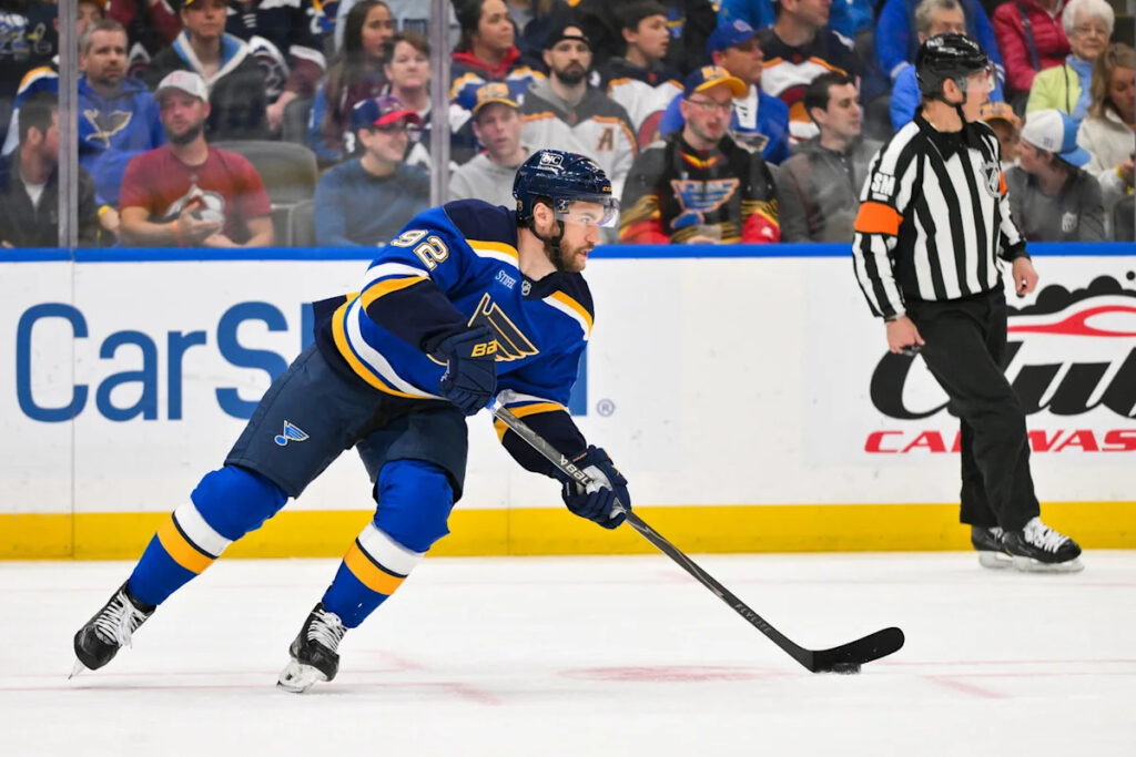 Sabres Have PTO Target To Consider In Ex-Blues Forward Sabres Have PTO Target To Consider In Ex-Blues Forward