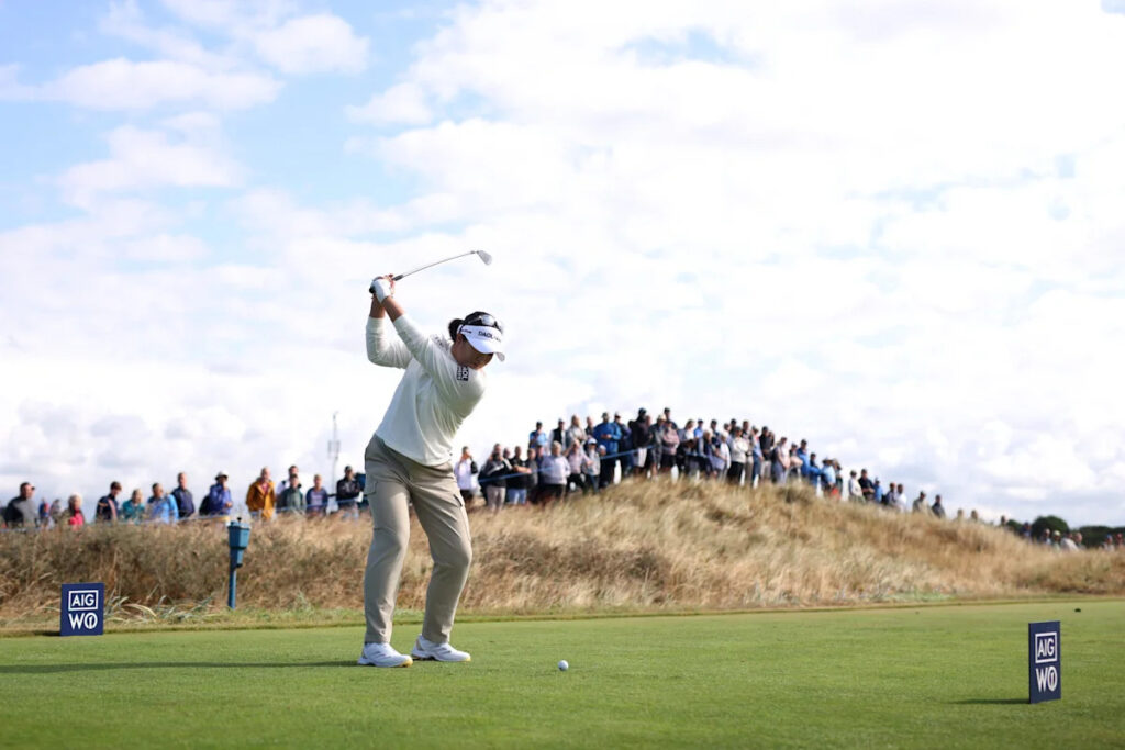 Haeran Ryu leads AIG Women’s British Open, where she’s aiming for third straight major