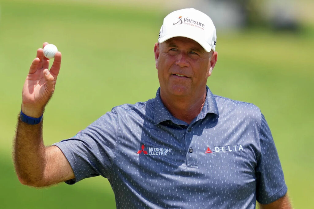 Stewart Cink leads the PGA Tour Champions money race
