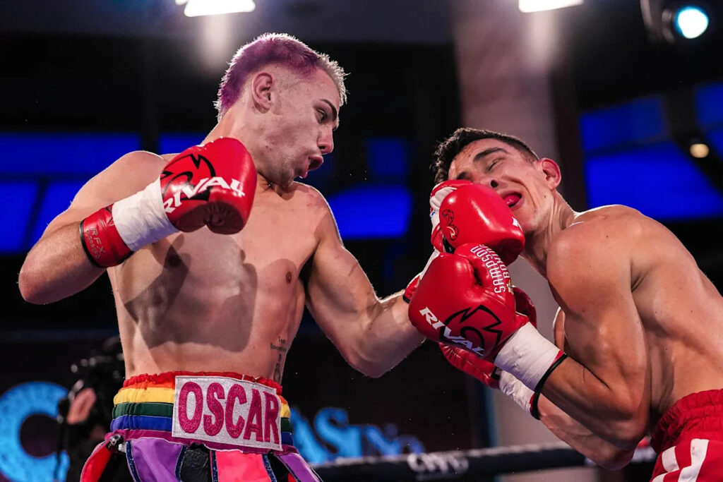 ‘I lived in darkness’: Openly gay boxer Oscar Bonifacino has found freedom through fighting