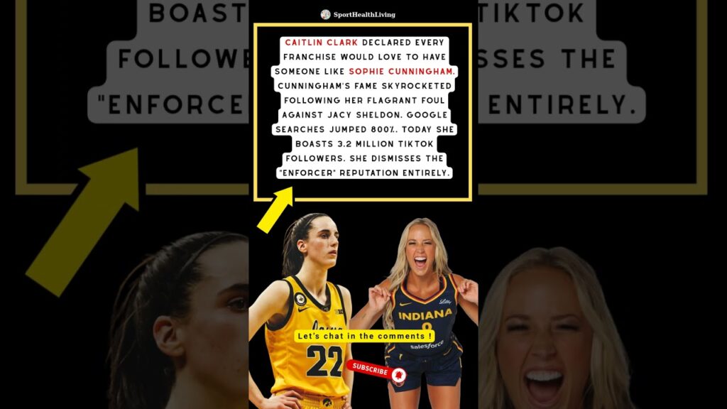 Caitlin Clark’s Praise Sends Sophie Cunningham’s Popularity Soaring! #news