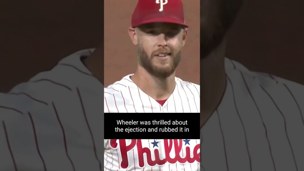 Blue Jays Hitting coach David Popkins ejected and Zach Wheeler was happy had words for their dugout
