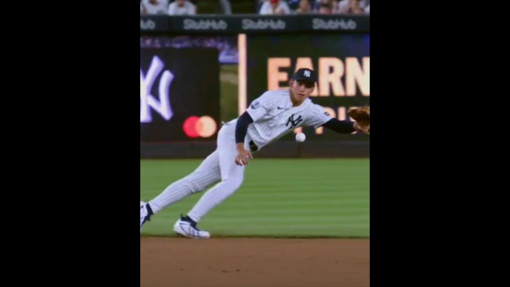 George Lombard WOW! Aaron Boone trying to hold back a smile