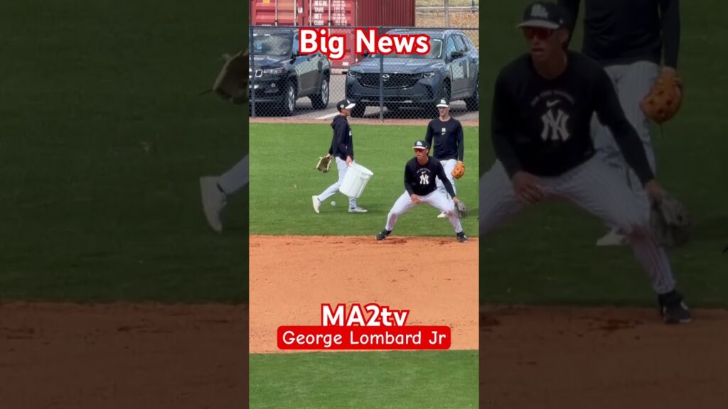 Big News!  Anthony Volpe to AAA George Lombard Jr to MLBB #MLB #News #Baseball
