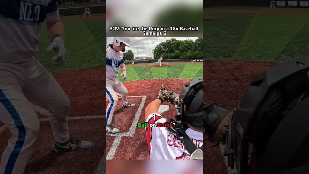 POV: You are the Umpire in a 18u Baseball Game | Part 2 #baseball #mlb #mlblb