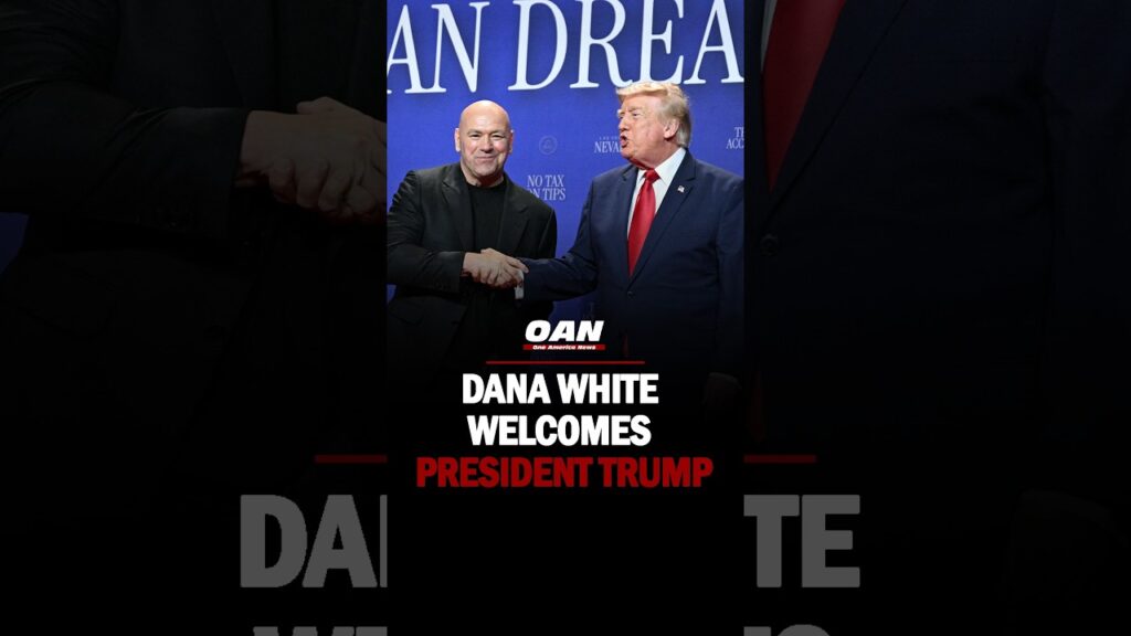 Dana White Introduces President Trump in Las Vegas