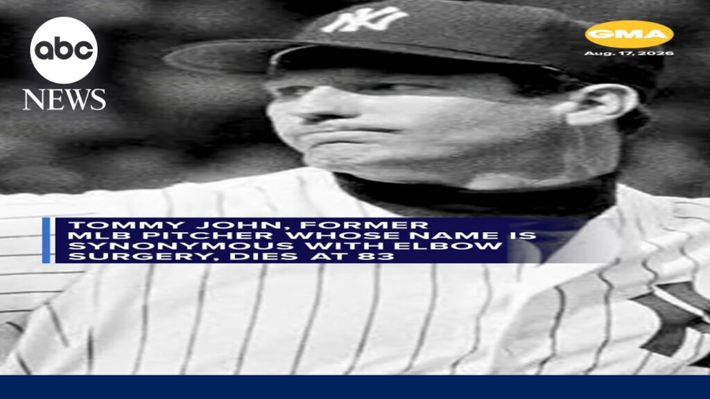 Tommy John, MLB pitcher whose name became synonymous with elbow surgery, dies at 83