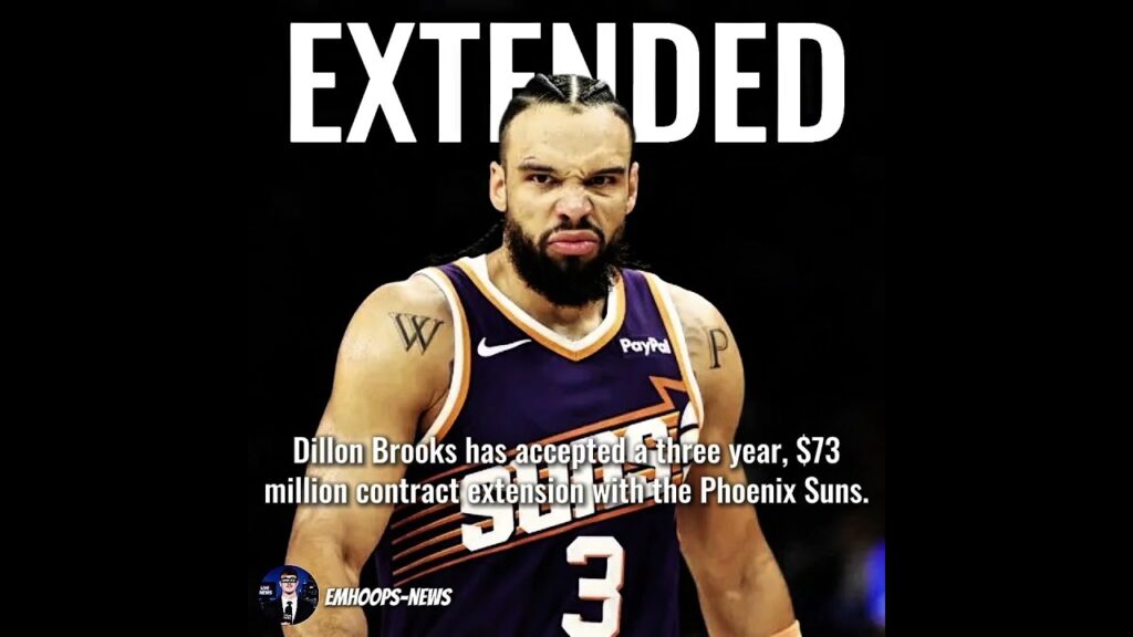 Dillon Brooks contract extension #nba #basketball #edit #sports #sportsnews #nbanews