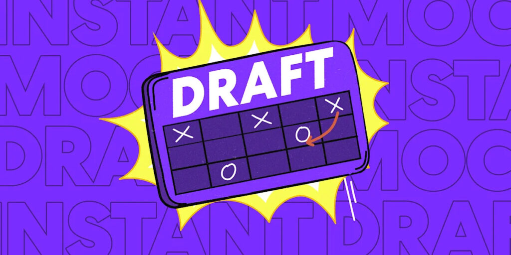 Try Instant Mock Drafts for free! Try Instant Mock Drafts for free!