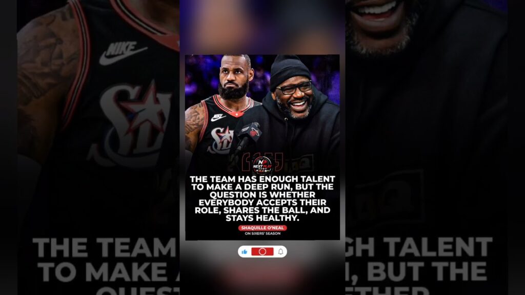 Shaq Reveals the 76ers’ Biggest Problem!#wnba #viral #sportstalk #nba #wnbatok #news #nbacontroversy