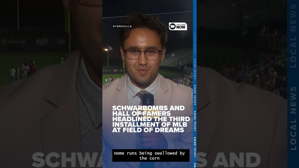 Schwarbombs and Hall of Famers headlined the third installment of MLB at Field of Dreams