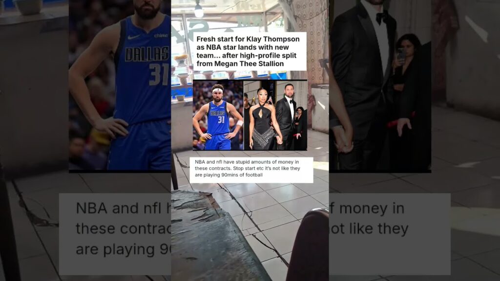 as NBA star lands with new team… after high-profile split from Megan Thee Stallion#sports #news