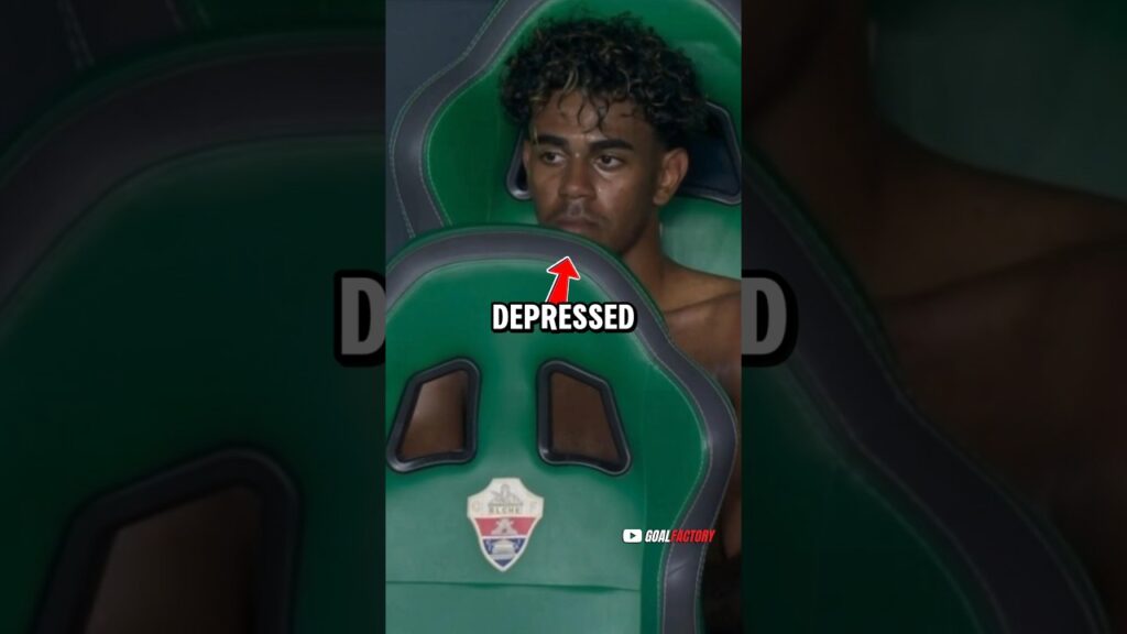 Why Did Lamine Yamal Look So Down After Barcelona vs Elche? #football #fcbarcelona